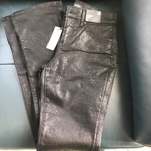 Express Jeans 2R Black textured